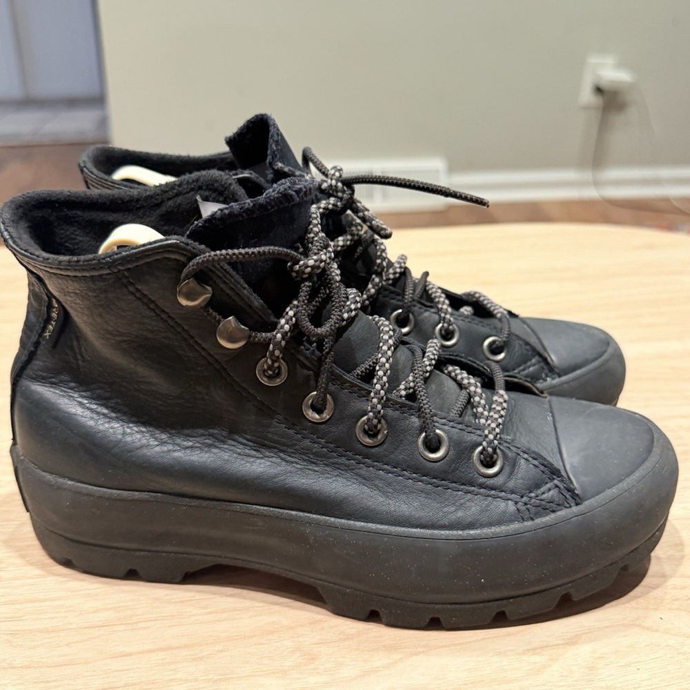 Converse Chuck Taylor All Star Lugged Winter High GTX Black 2019 Women’s Sz 6.5